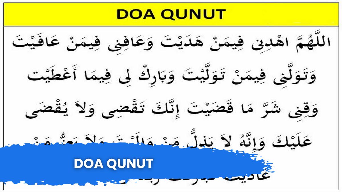 Doa Qunut